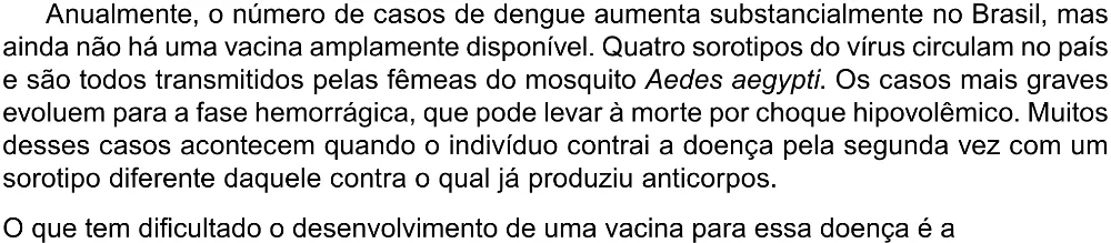 Trecho original com figura, tabela ou fórmula da questão 108 do ENEM 2023 - 2º Dia – Caderno 8 – Rosa (Ampliada) – Reaplicação/PPL.