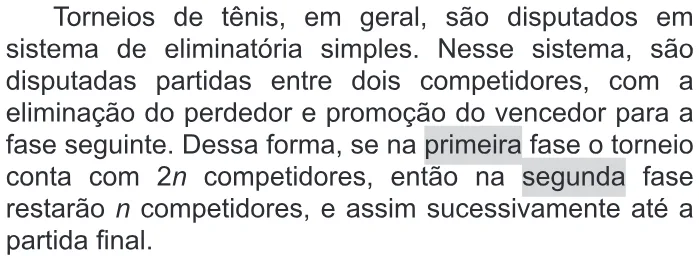Trecho original com figura, tabela ou fórmula da questão 149 do ENEM 2018 - 2º Dia - Caderno 11 – Laranja (Braile e ledor) – Aplicação regular.