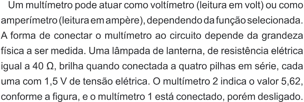 Trecho original com figura, tabela ou fórmula da questão 119 do ENEM 2022 - 2º Dia – Caderno 6 – Cinza (Superampliada) – Reaplicação/PPL.
