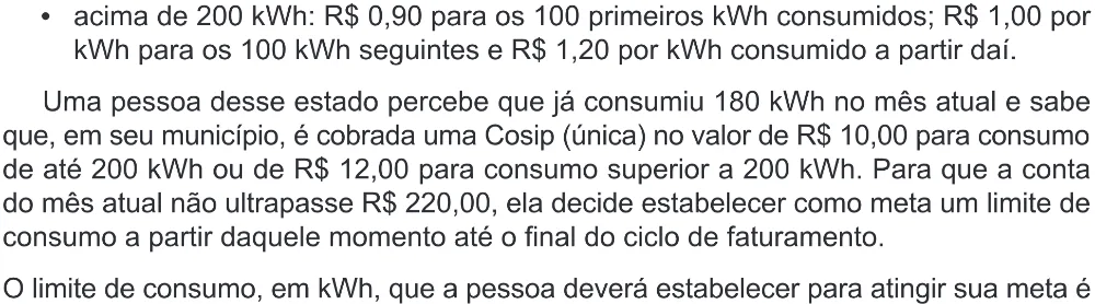 Trecho original com figura, tabela ou fórmula da questão 153 do ENEM 2024 - 2º Dia – Caderno 8 – Verde (Ampliada) – Reaplicação/PPL.