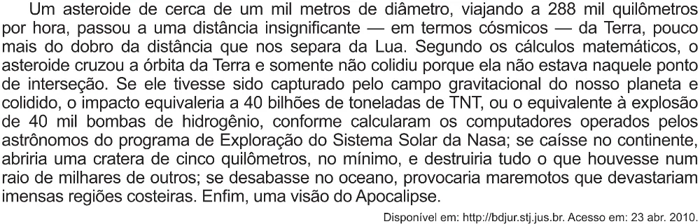 Trecho original com figura, tabela ou fórmula da questão 44 do ENEM 2021 - 1º Dia – Caderno 2 – Amarelo (Ampliada) – Aplicação Regular.