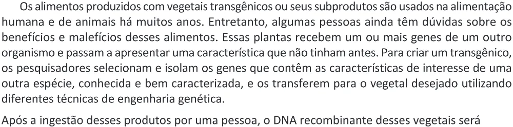 Trecho original com figura, tabela ou fórmula da questão 128 do ENEM 2025 - 2º Dia – Caderno 11 – Laranja (Braile e ledor) – Reaplicação - (Ampliada).