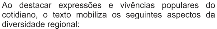 Trecho original com figura, tabela ou fórmula da questão 85 do ENEM 2021 - 1º Dia – Caderno 9 – Laranja (Braile e ledor) – Aplicação Regular.