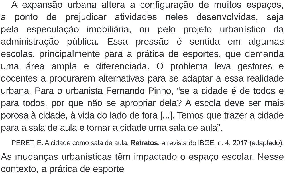 Trecho original com figura, tabela ou fórmula da questão 8 do ENEM 2020 - 1º Dia – Caderno 4 – Rosa (Superampliada) – Reaplicação/PPL.