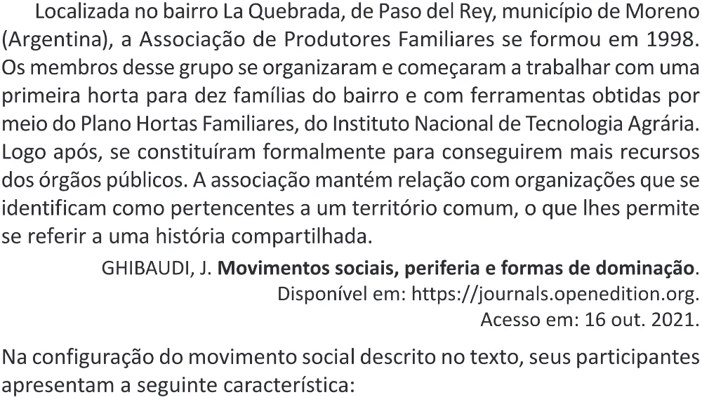 Trecho original com figura, tabela ou fórmula da questão 82 do ENEM 2025 - 1º Dia – Caderno 9 – Laranja (Braile e ledor) – Aplicação Regular - (Superampliada) - Belém, Ananindeua e Marituba.