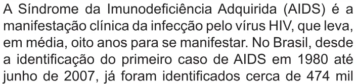 Trecho original com figura, tabela ou fórmula da questão 61 do ENEM 2010 - 1º Dia – Caderno 2 – Amarelo – Reaplicação/PPL.