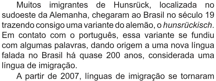 Trecho original com figura, tabela ou fórmula da questão 31 do ENEM 2021 - 1º Dia – Caderno 2 – Amarelo – Reaplicação/PPL/Segunda Oportunidade.