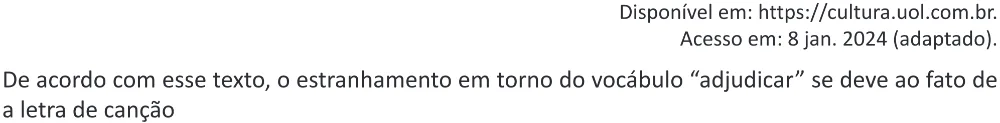 Trecho original com figura, tabela ou fórmula da questão 36 do ENEM 2025 - 1º Dia – Caderno 9 – Laranja (Braile e ledor) – Aplicação Regular - (Ampliada) - Belém, Ananindeua e Marituba.