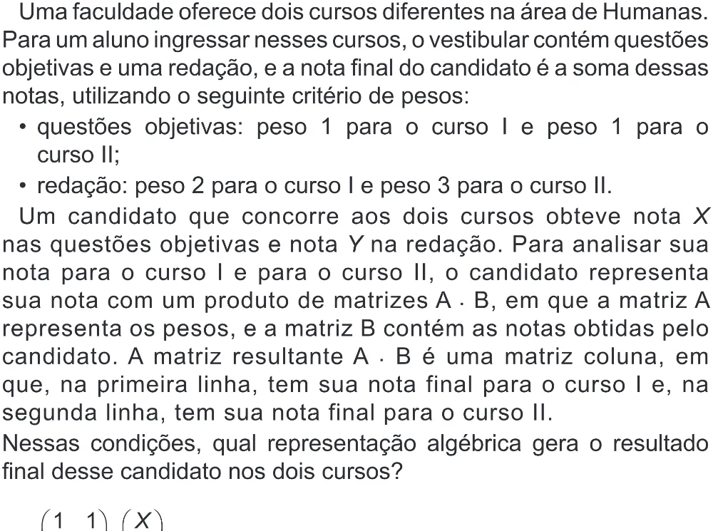 Trecho original com figura, tabela ou fórmula da questão 178 do ENEM 2022 - 2º Dia – Caderno 6 – Cinza (Superampliada) – Reaplicação/PPL.