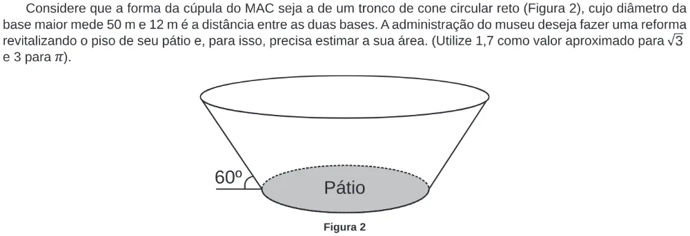 Trecho original com figura, tabela ou fórmula da questão 169 do ENEM 2020 - 2º Dia – Caderno 6 – Cinza – Reaplicação/PPL.