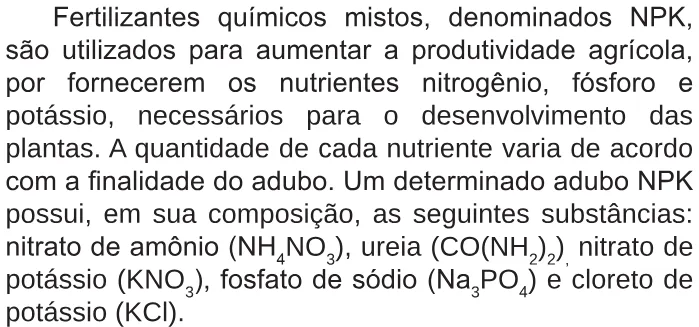 Trecho original com figura, tabela ou fórmula da questão 89 do ENEM 2014 - 1º Dia – Caderno 3 – Branco – Reaplicação/PPL.