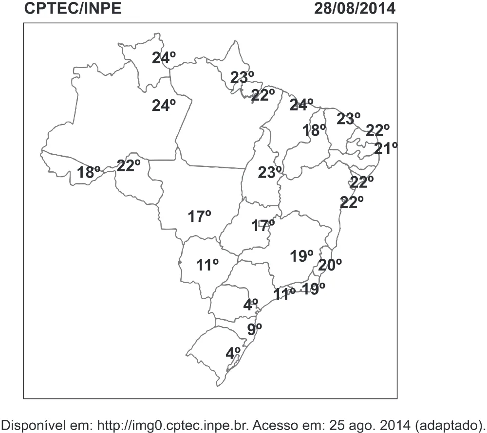 Trecho original com figura, tabela ou fórmula da questão 87 do ENEM 2017 - 1º Dia - Caderno 1 - Azul (Superampliada) – Aplicação regular.