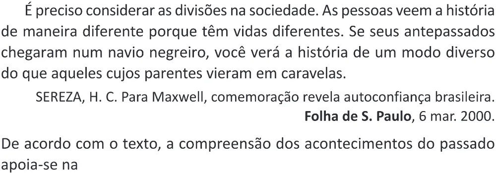 Trecho original com figura, tabela ou fórmula da questão 61 do ENEM 2025 - 1º Dia – Caderno 9 – Laranja (Braile e ledor) – Aplicação Regular - (Superampliada) - Belém, Ananindeua e Marituba.