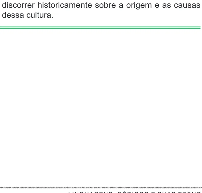 Alternativa E da questão 3 (espanhol) do ENEM 2024 - 1º Dia – Caderno 4 – Verde – Aplicação Regular.