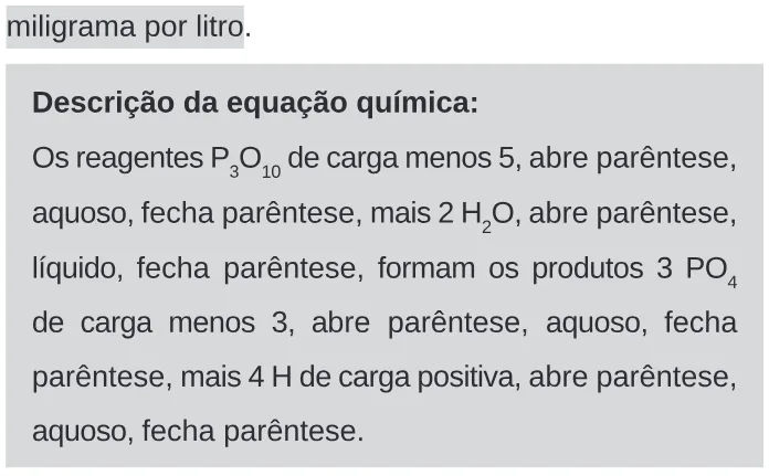 Trecho original com figura, tabela ou fórmula da questão 113 do ENEM 2020 - 2º Dia – Caderno 11 – Laranja (braile e ledor) – Reaplicação/PPL.