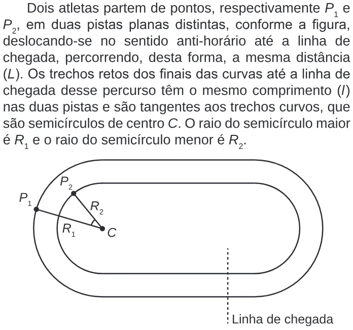Trecho original com figura, tabela ou fórmula da questão 170 do ENEM 2020 - 2º Dia – Caderno 5 – Amarelo – Reaplicação/PPL.