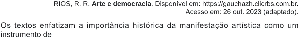 Trecho original com figura, tabela ou fórmula da questão 82 do ENEM 2024 - 1º Dia – Caderno 4 – Verde (Ampliada) – Reaplicação/PPL.