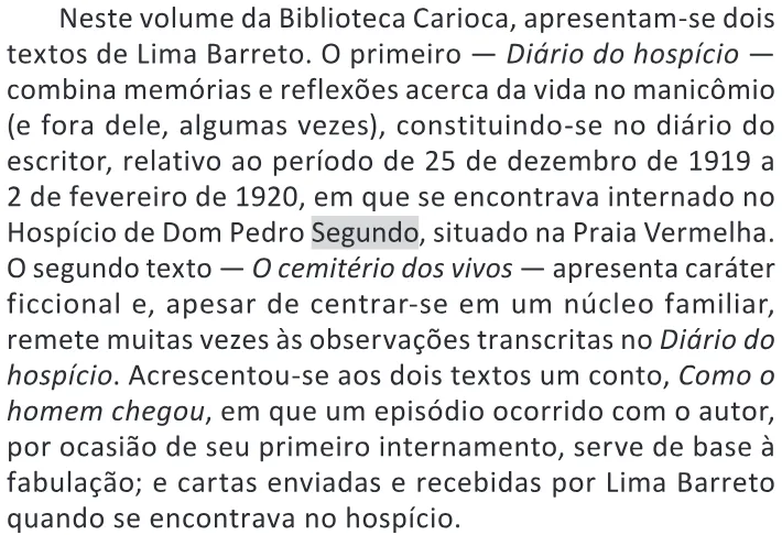 Trecho original com figura, tabela ou fórmula da questão 20 do ENEM 2025 - 1º Dia – Caderno 9 – Laranja (Braile e ledor) – Aplicação Regular - (Ledor) - Belém, Ananindeua e Marituba.