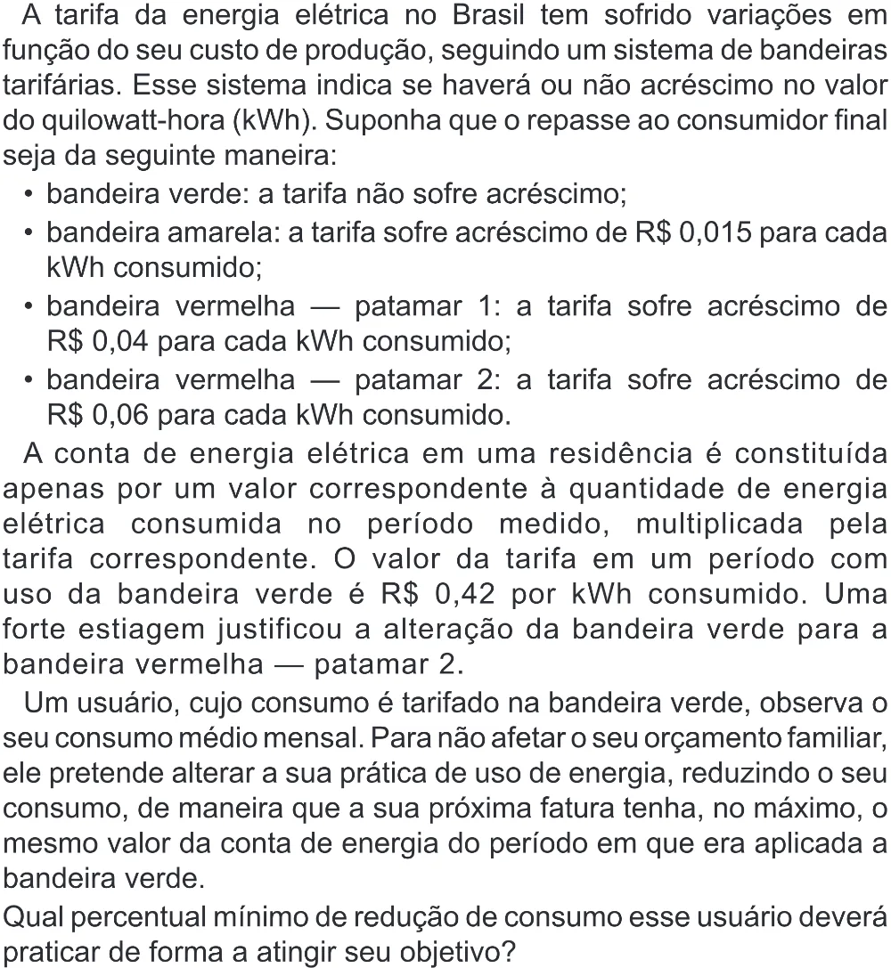 Trecho original com figura, tabela ou fórmula da questão 161 do ENEM 2022 - 2º Dia – Caderno 6 – Cinza (Superampliada) – Reaplicação/PPL.
