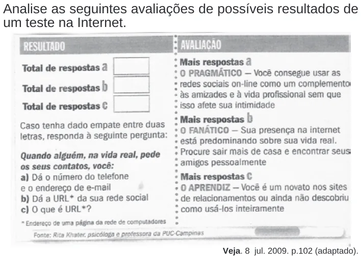 Trecho original com figura, tabela ou fórmula da questão 91 do ENEM 2009 - 2º Dia - Caderno 5 - Amarelo.