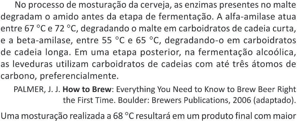 Trecho original com figura, tabela ou fórmula da questão 109 do ENEM 2025 - 2º Dia – Caderno 11 – Laranja (Braile e ledor) – Reaplicação - (Superampliada).
