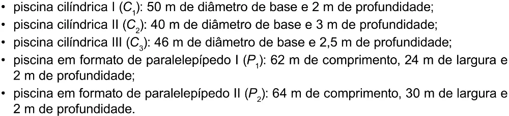 Trecho original com figura, tabela ou fórmula da questão 142 do ENEM 2023 - 2º Dia – Caderno 8 – Rosa (Ampliada) – Reaplicação/PPL.