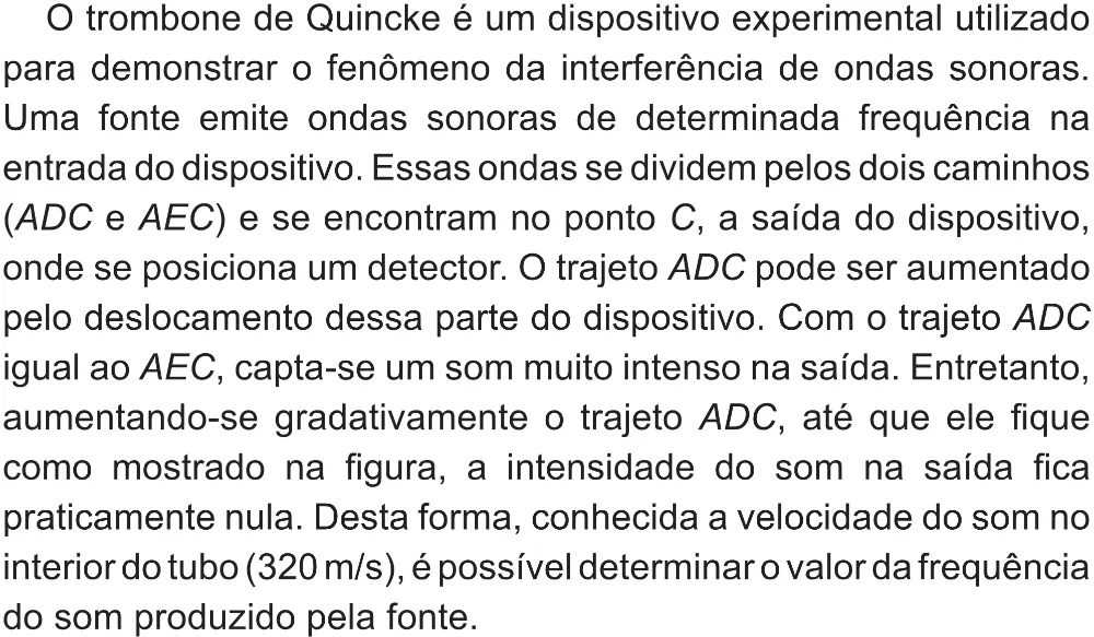 Trecho original com figura, tabela ou fórmula da questão 113 do ENEM 2017 - 2º Dia - Caderno 5 – Amarelo (Superampliada) – Aplicação regular.