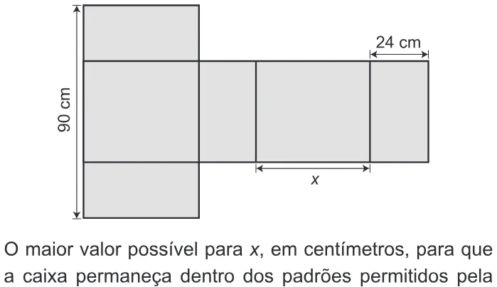 Trecho original com figura, tabela ou fórmula da questão 145 do ENEM 2014 - 2º Dia - Caderno 5 - Amarelo – Aplicação regular.