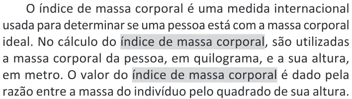 Trecho original com figura, tabela ou fórmula da questão 163 do ENEM 2025 - 2º Dia – Caderno 11 – Laranja (Braile e ledor) – Aplicação Regular - (Ledor) - Belém, Ananindeua e Marituba.