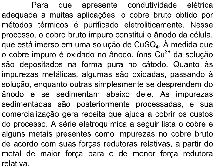 Trecho original com figura, tabela ou fórmula da questão 16 do ENEM 2009 - 1º Dia - Caderno 3 – Branco - Ledor.