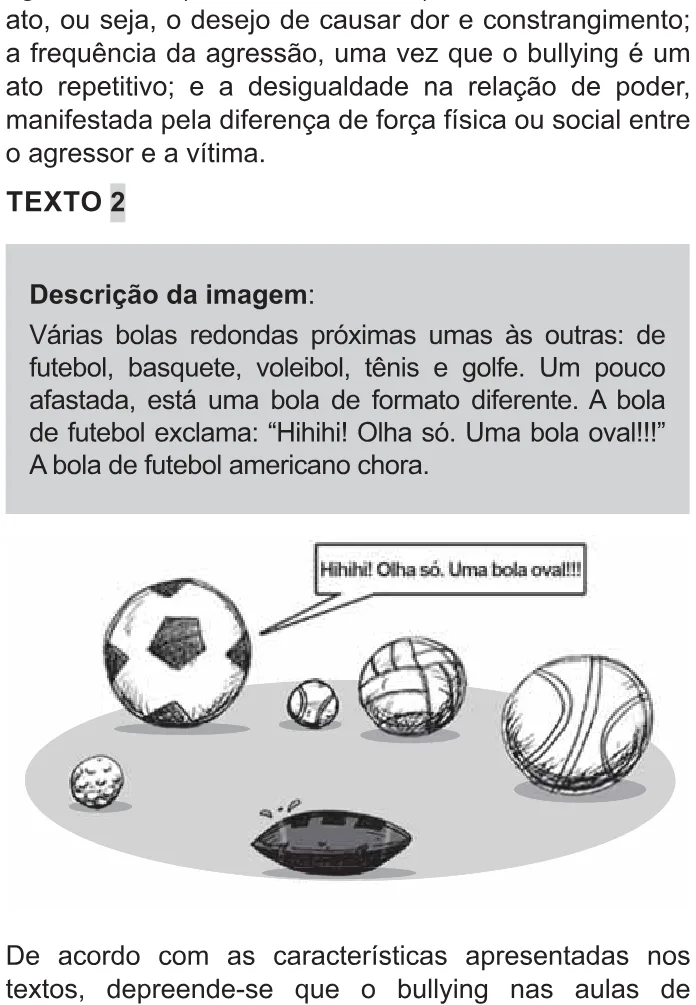 Trecho original com figura, tabela ou fórmula da questão 14 do ENEM 2021 - 1º Dia – Caderno 9 – Laranja (braile e ledor) – Reaplicação/PPL/Segunda Oportunidade.