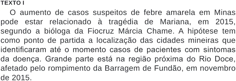 Trecho original com figura, tabela ou fórmula da questão 71 do ENEM 2020 - 1º Dia - Caderno 4 – Rosa (Superampliada) – Aplicação Regular.