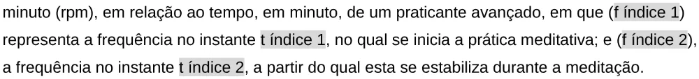 Trecho original com figura, tabela ou fórmula da questão 138 do ENEM 2025 - 2º Dia – Caderno 11 – Laranja (Braile e ledor) – Aplicação Regular - Leitor de tela (NVDA).