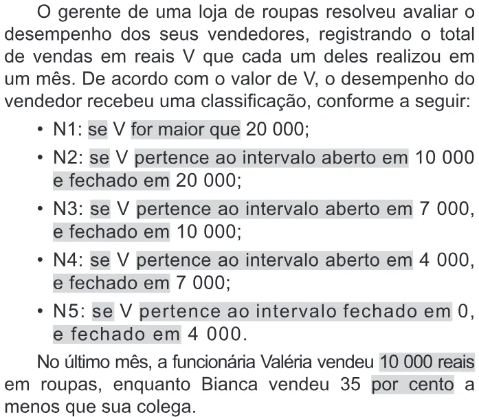 Trecho original com figura, tabela ou fórmula da questão 167 do ENEM 2022 - 2º Dia – Caderno 11 – Laranja (braile e ledor) – Reaplicação/PPL.