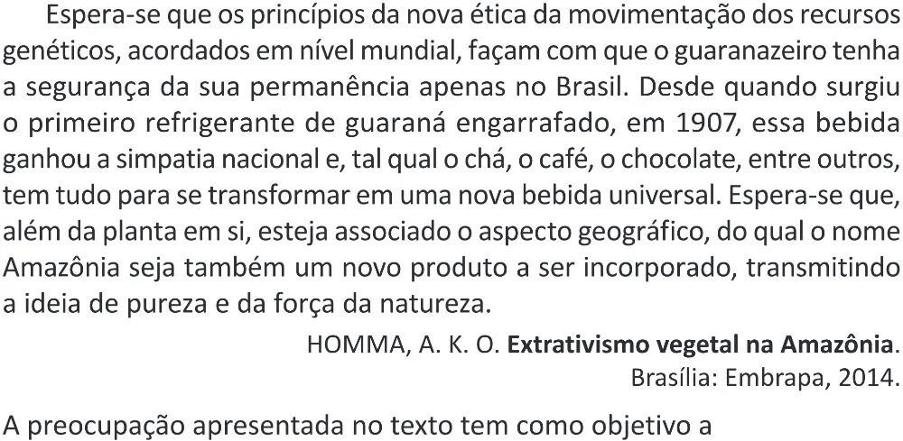 Trecho original com figura, tabela ou fórmula da questão 47 do ENEM 2025 - 1º Dia – Caderno 9 – Laranja (Braile e ledor) – Reaplicação - (Superampliada).
