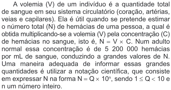 Trecho original com figura, tabela ou fórmula da questão 141 do ENEM 2016 - 2º Dia - Caderno 13 - Cinza – Reaplicação/PPL.