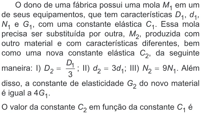 Trecho original com figura, tabela ou fórmula da questão 171 do ENEM 2019 - 2º Dia – Caderno 8 – Rosa – Reaplicação/PPL.
