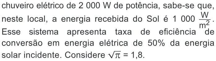 Trecho original com figura, tabela ou fórmula da questão 118 do ENEM 2019 - 2º Dia – Caderno 5 – Amarelo – Reaplicação/PPL.
