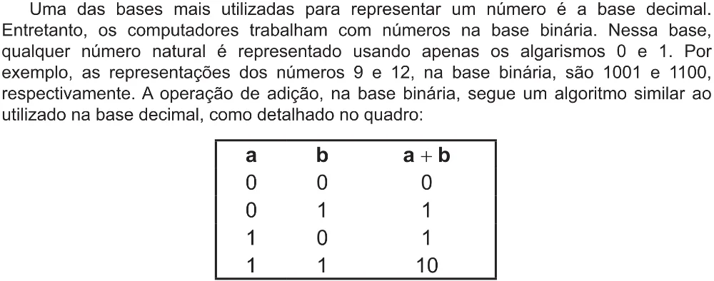 Trecho original com figura, tabela ou fórmula da questão 137 do ENEM 2021 - 2º Dia – Caderno 12 – Verde (Libras – Ampliada) – Aplicação Regular.