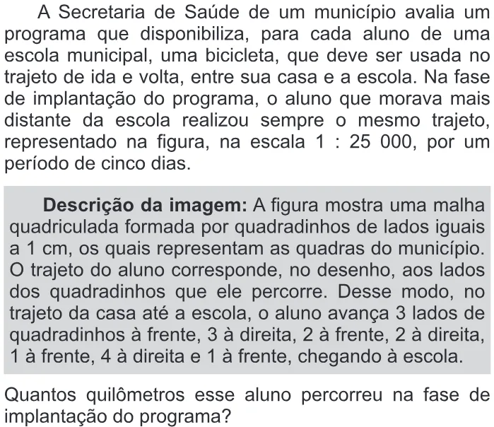 Trecho original com figura, tabela ou fórmula da questão 177 do ENEM 2013 - 2º Dia - Caderno 6 - Cinza – Ledor.