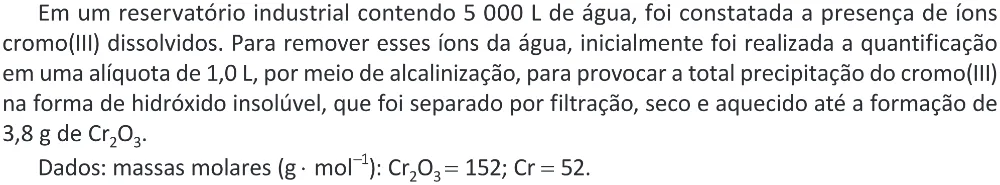 Trecho original com figura, tabela ou fórmula da questão 113 do ENEM 2025 - 2º Dia – Caderno 11 – Laranja (Braile e ledor) – Aplicação Regular - (Ampliada) - Belém, Ananindeua e Marituba.