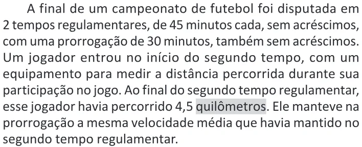 Trecho original com figura, tabela ou fórmula da questão 174 do ENEM 2025 - 2º Dia – Caderno 11 – Laranja (Braile e ledor) – Aplicação Regular - (Ledor).
