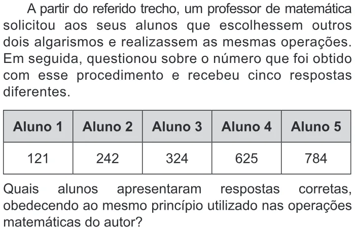 Trecho original com figura, tabela ou fórmula da questão 159 do ENEM 2017 - 2º Dia - Caderno 12 – Verde (Libras) – Aplicação regular.