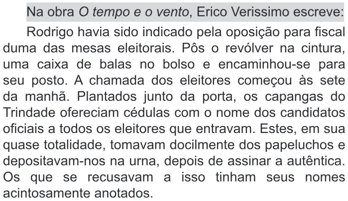 Trecho original com figura, tabela ou fórmula da questão 84 do ENEM 2018 - 1º Dia - Caderno 9 – Laranja (Braile e Ledor) – Aplicação regular.