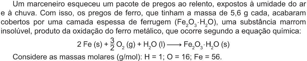 Trecho original com figura, tabela ou fórmula da questão 129 do ENEM 2021 - 2º Dia – Caderno 5 – Amarelo (Ampliada) – Reaplicação/PPL/Segunda Oportunidade.