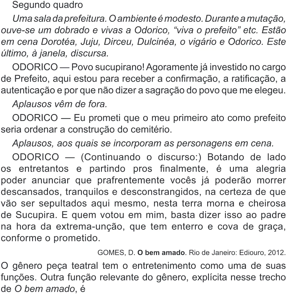 Trecho original com figura, tabela ou fórmula da questão 32 do ENEM 2017 - 1º Dia - Caderno 1 - Azul (Superampliada) – Aplicação regular.