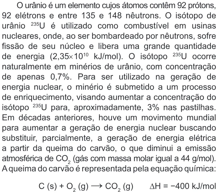 Trecho original com figura, tabela ou fórmula da questão 86 do ENEM 2015 - 1º Dia - Caderno 11 - Branco – Reaplicação/PPL.
