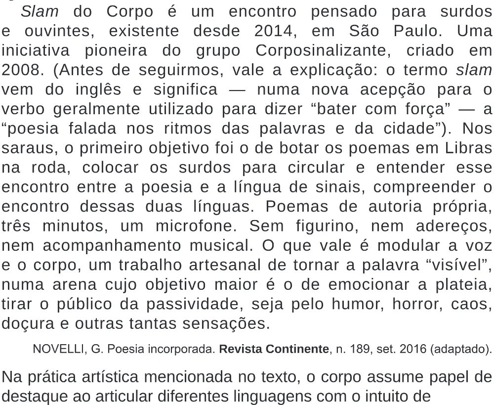Trecho original com figura, tabela ou fórmula da questão 38 do ENEM 2020 - 1º Dia - Caderno 4 – Rosa (Superampliada) – Aplicação Regular.