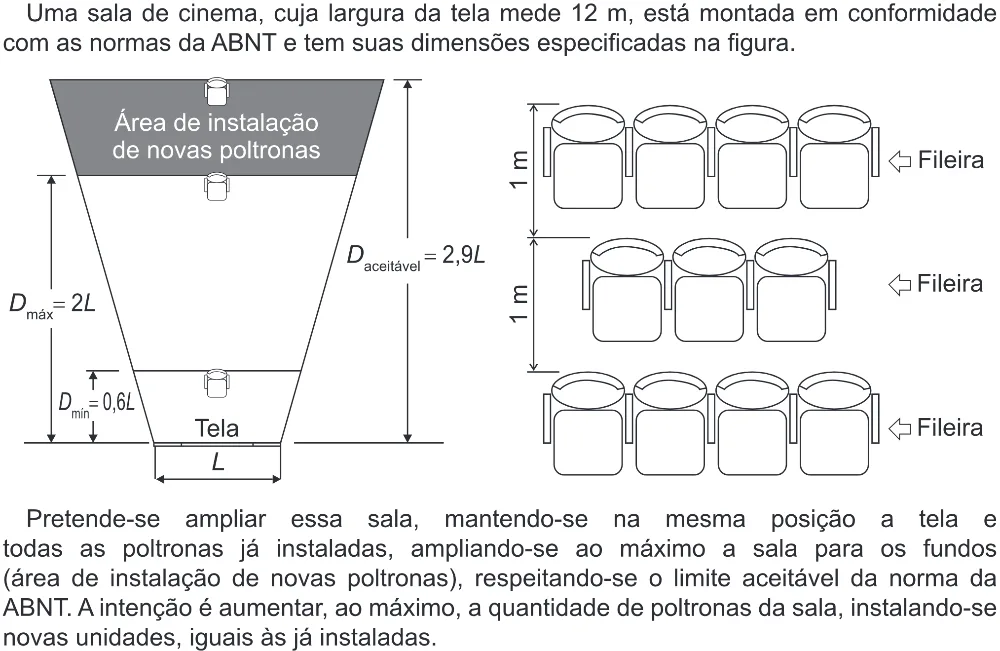 Trecho original com figura, tabela ou fórmula da questão 165 do ENEM 2022 - 2º Dia – Caderno 6 – Cinza (Ampliada) – Aplicação Regular.