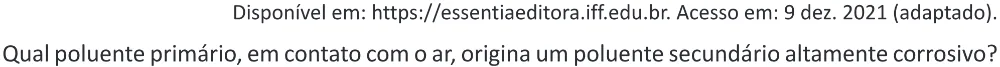 Trecho original com figura, tabela ou fórmula da questão 102 do ENEM 2025 - 2º Dia – Caderno 11 – Laranja (Braile e ledor) – Aplicação Regular - (Ampliada) - Belém, Ananindeua e Marituba.
